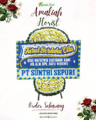 Papan Bunga Duka di Nikogwe