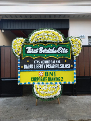 Papan Bunga Duka di Nikogwe