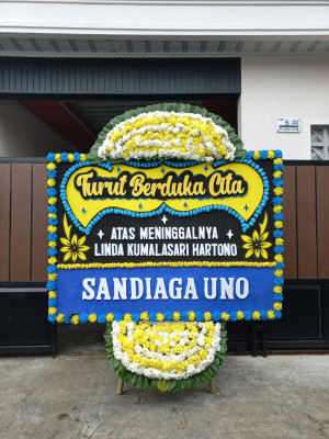 Papan Bunga Duka di Nikogwe