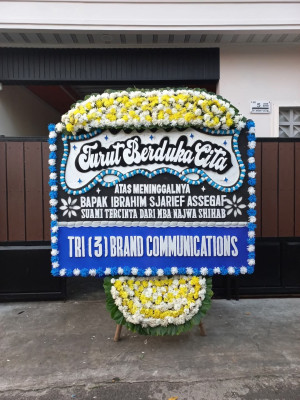 Papan Bunga Duka di Nikogwe